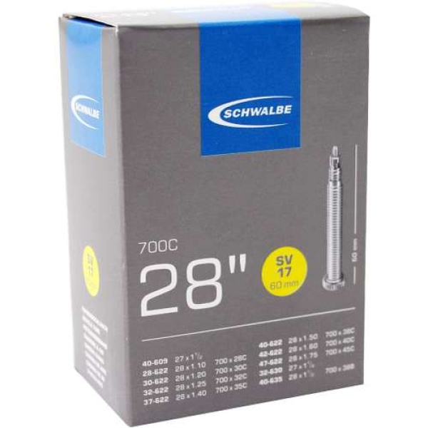 Schwalbe BIB 28X11/4-13/8-11/2-175 SC SV (60) SV17 BLACK