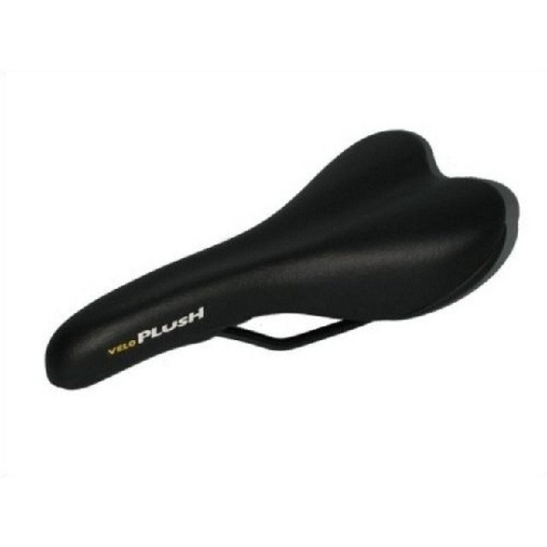 Velo Zadel Plush zwart luxe ATB op kaar VL-3011
