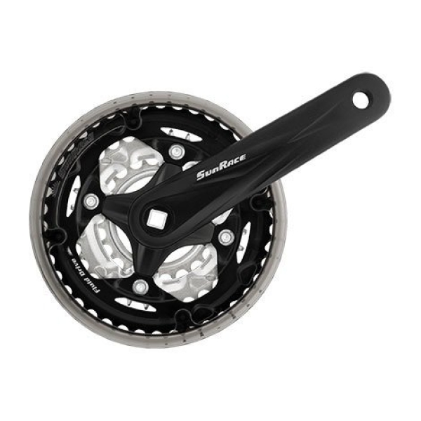 Sunrace Crankstel FCM600 -3mm 22-32-42 170mm Zwart